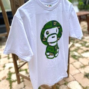 BAPE A Bathing Ape White T-Shirt
